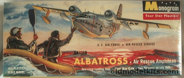 Monogram 1/72 Albatross SA-16B (Hu-16) - US Air Force  Bagged, 0200 plastic model kit